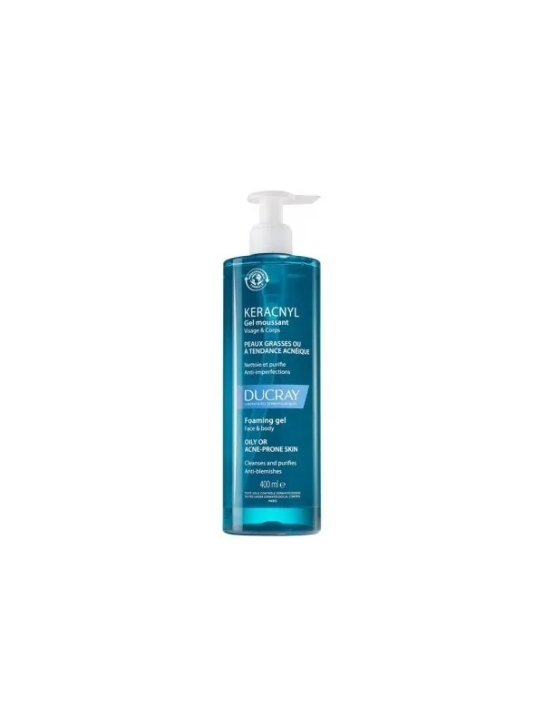 DUCRAY KERACNYL GEL MOUSSANT 400ML