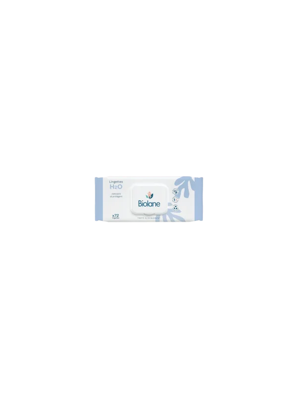 BIOLANE - LINGETTES BEBE H2O 72 PIECES