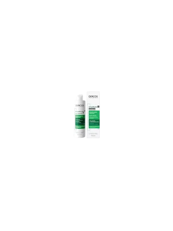 shampoing anti pelliculaire cheveux normaux a gras dercos vichy