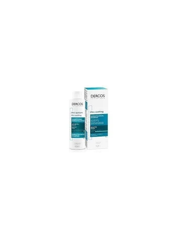 Dercos Shampooing Ultra Apaisant Sans Sulfate Cheveux Gras 200ml