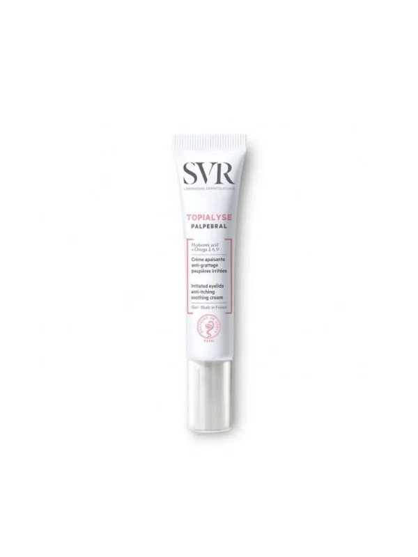SVR TOPIALYSE PALPEBRAL CREME PAUPIERES IRRITEES 15ML