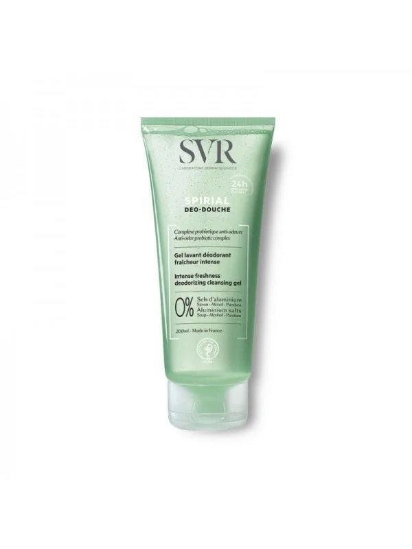 SVR SPIRIAL Déo-Douche - Gel Lavant Déodorant 200ML