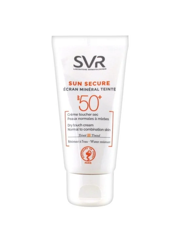 SVR SUN SECURE ÉCRAN MINÉRAL TEINTÉ - Peau normale à mixte