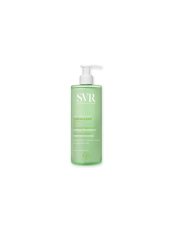 SVR SEBIACLEAR GEL MOUSSANT PURIFIANT 400ML