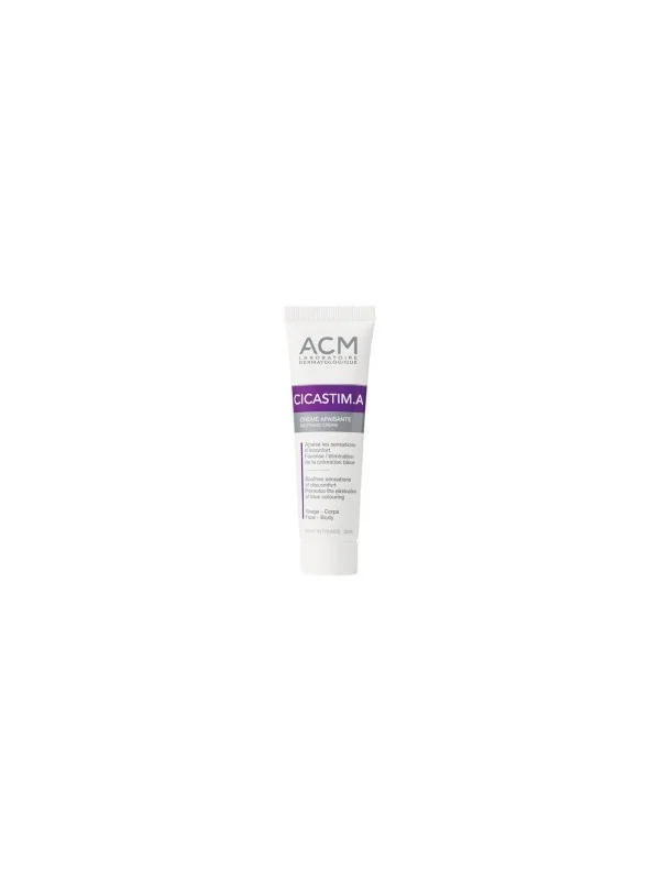 ACM cicastima crème apaisante peaux abimées