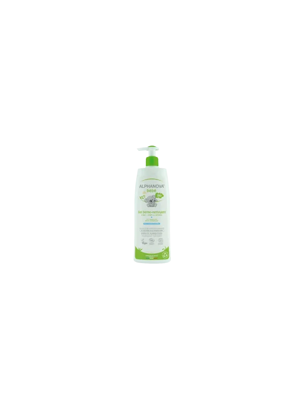 ALPHANOVA - GEL DERMO- NETTOYANT 2EN1 CORPS ET CHEVEUX 500ML