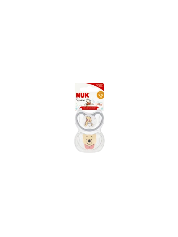 NUK - LOT DE 2 SUCETTES DISNEY 0-6MOIS