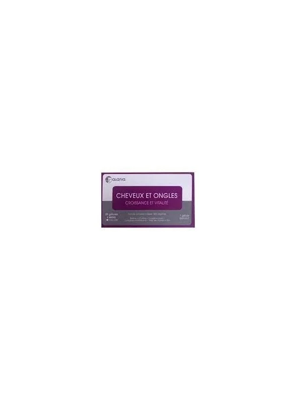 ALANIA CROISSANCE ET VITALITE CHEVEUX ET ONGLES 30 GELULES