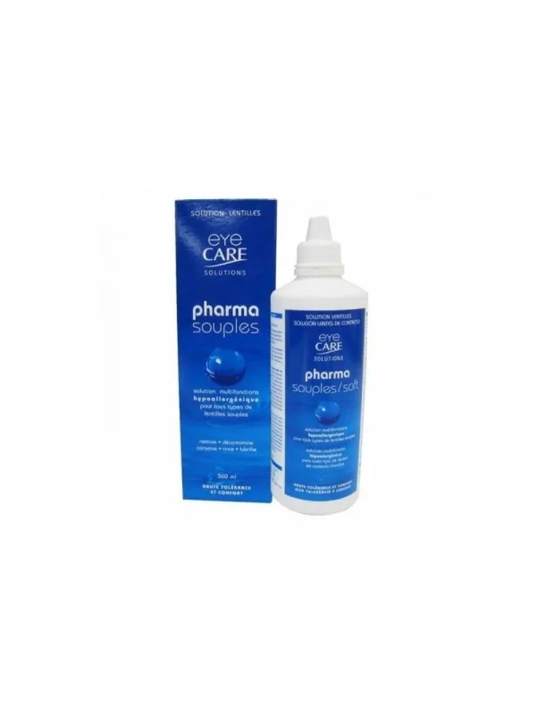 EYE CARE PHARMA SOUPLE SOLUTION POUR LENTILLES 360ML