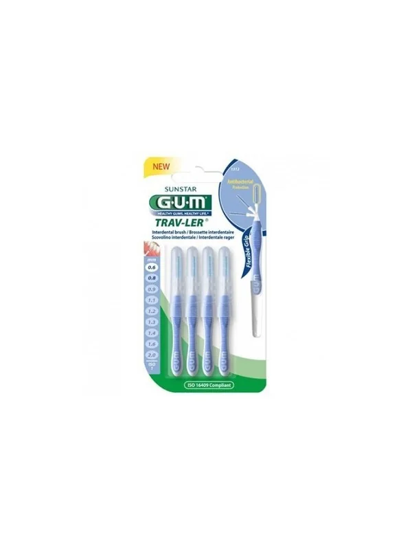 GUM BROSSETTE 1312 INTERDENTAIRE x4