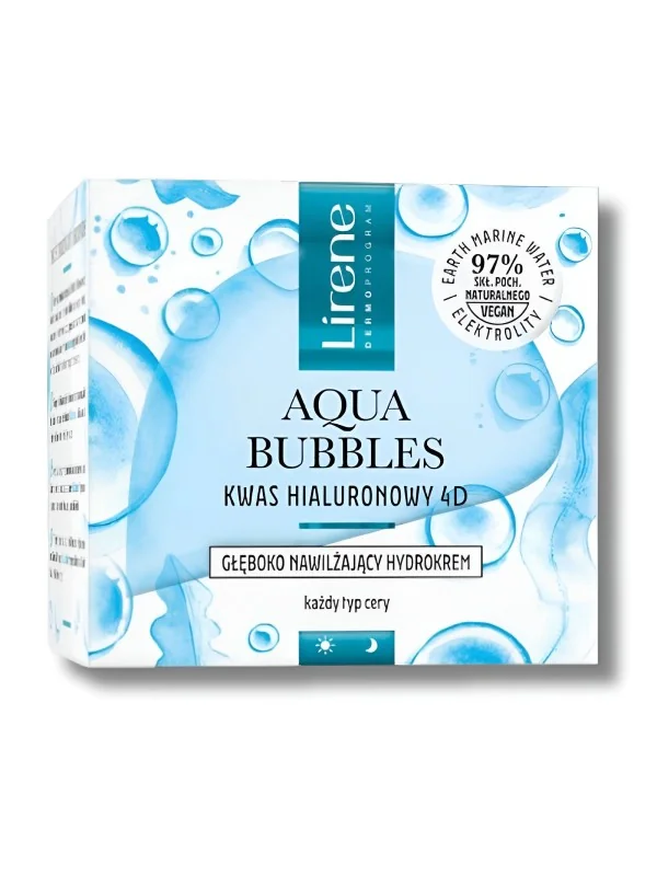 LIRENE AQUA BUBBLES - HYDRO-CREME JOUR NUIT 50ML