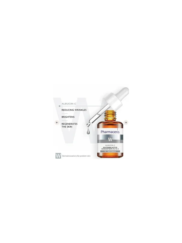 Pharmaceris Albucin-C 5% Vit-C - Sérum vitamine C éclaircissant - 30ml