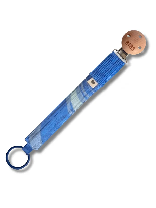 BIBS - PACIFIER CLIP SUCETTE ATTACHE TETINE BLEU