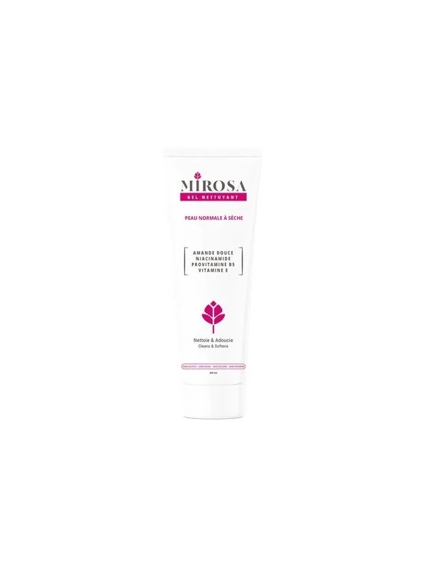 MIROSA GEL NETTOYANT PEAU NORMALE À SÈCHE 200ML