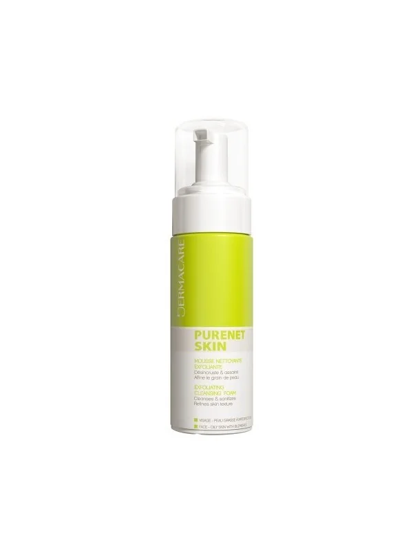 DERMACARE PURENET SKIN MOUSSE NETTOYANTE EXFOLIANTE 150ML