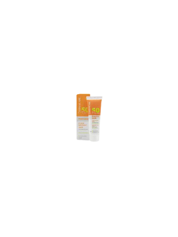 DERMACARE PHOTOSUN FLUIDE MATIFIANT TEINTÉ 1.5