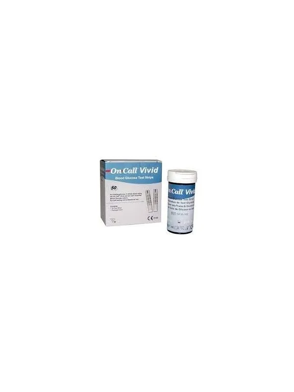 ON CALL VIVID Bandelettes test glycémie B/50