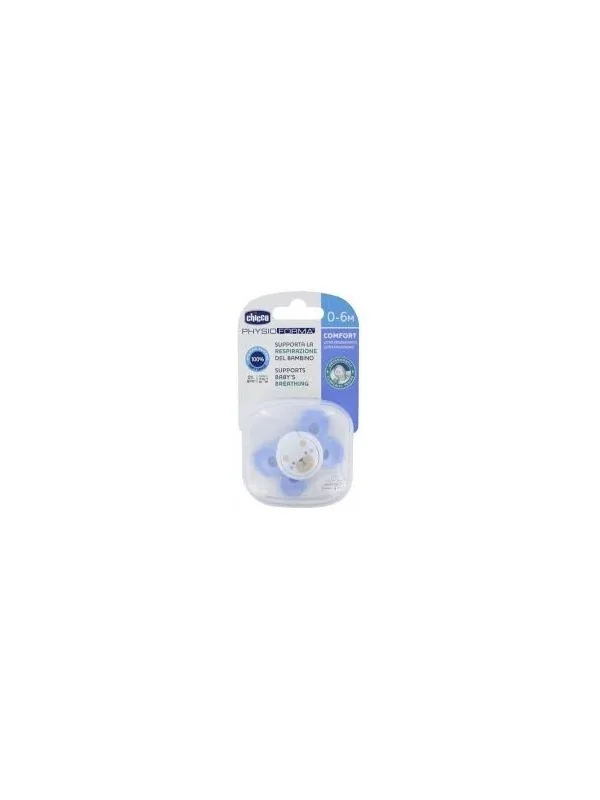 CHICCO SUCETTE PHYSIO COMFORT BLEU 0-6M