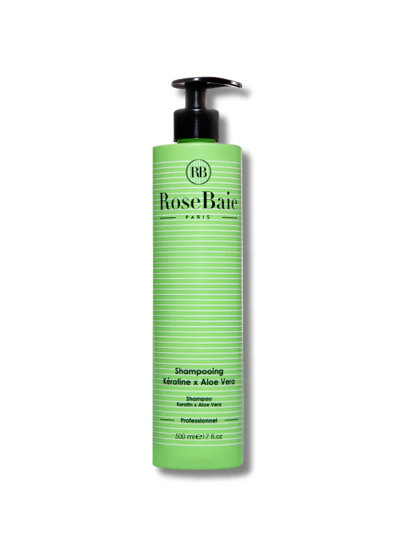 ROSEBAIE - SHAMPOING KERATINE X ALOE VERA 500 ML