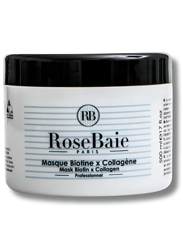ROSEBAIE - MASQUE BIOTINE X COLLAGENE 500 ML