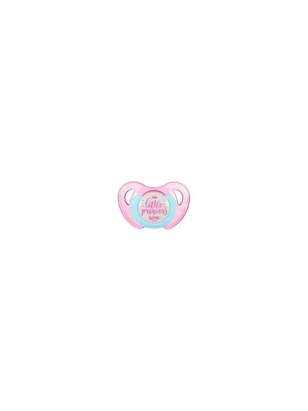 BABY PUR Sucette papillon à motifs No:1 0-6 mois rose