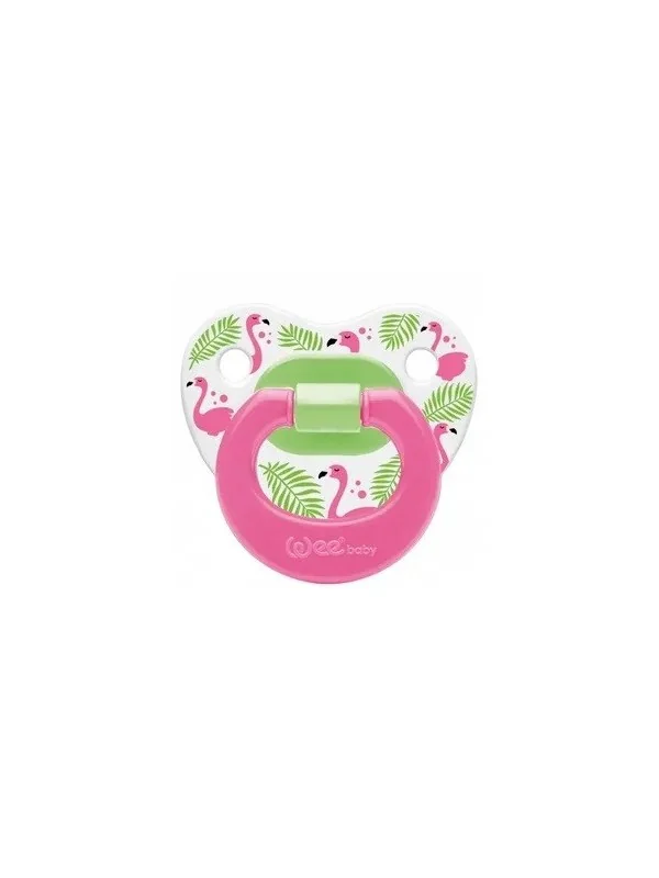 BABY PUR Sucette en silicone 6-18 mois Vert