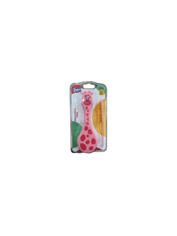 BABY PUR - BROSSE ET PEIGNE GIRAFE +0MOIS